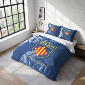 Housse De Couette USA Perpignan Rugby Club Parure de lit Ensemble De Literie Rugby – Model 07