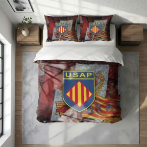 Alternative view of Housse De Couette USA Perpignan Rugby Club Parure de lit Ensemble De Literie Rugby - Model 09