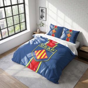 Housse De Couette USA Perpignan Rugby Club Parure de lit Ensemble De Literie Rugby - Model 10