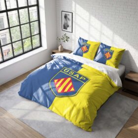 Housse De Couette USA Perpignan Rugby Club Parure de lit Ensemble De Literie Rugby – Model 11