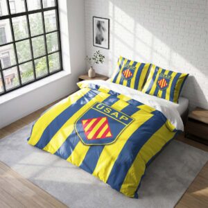 Housse De Couette USA Perpignan Rugby Club Parure de lit Ensemble De Literie Rugby - Model 12