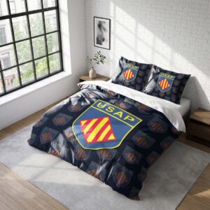 Housse De Couette USA Perpignan Rugby Club Parure de lit Ensemble De Literie Rugby - Model 13