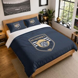 Housse De Couette USL Dunkerque 04 Parure de lit Ensemble De Literie - USLD Ligue 2