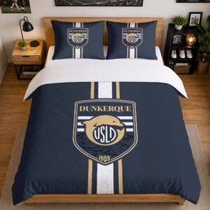 Alternative view of Housse De Couette USL Dunkerque 05 Parure de lit Ensemble De Literie - USLD Ligue 2
