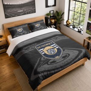 Housse De Couette USL Dunkerque 07 Parure de lit Ensemble De Literie - USLD Ligue 2