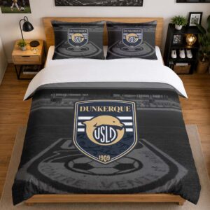 Alternative view of Housse De Couette USL Dunkerque 07 Parure de lit Ensemble De Literie - USLD Ligue 2