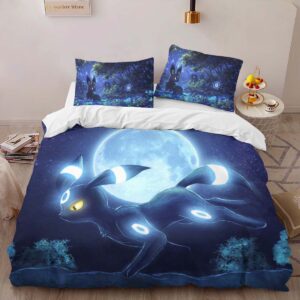 Alternative view of Housse De Couette Umbreon Pokémon 10 Parure de lit Ensemble De Literie