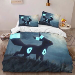 Alternative view of Housse De Couette Umbreon Pokémon 11 Parure de lit Ensemble De Literie