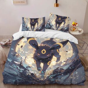 Alternative view of Housse De Couette Umbreon Pokémon 14 Parure de lit Ensemble De Literie