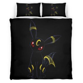 Housse De Couette Umbreon Pokémon 15 Parure de lit Ensemble De Literie