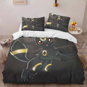 Alternative view of Housse De Couette Umbreon Pokémon 16 Parure de lit Ensemble De Literie