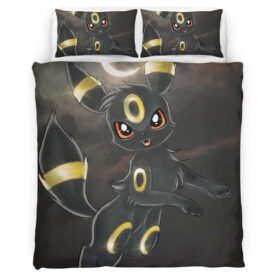 Housse De Couette Umbreon Pokémon 16 Parure de lit Ensemble De Literie
