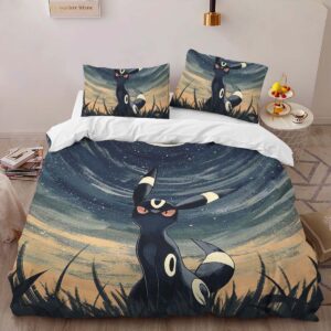 Alternative view of Housse De Couette Umbreon Pokémon 19 Parure de lit Ensemble De Literie