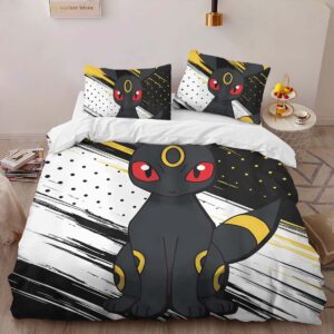 Alternative view of Housse De Couette Umbreon Pokémon 2 Parure de lit Ensemble De Literie