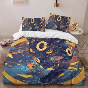 Alternative view of Housse De Couette Umbreon Pokémon 3 Parure de lit Ensemble De Literie