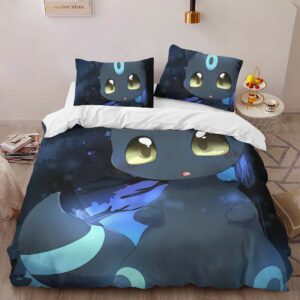 Alternative view of Housse De Couette Umbreon Pokémon 4 Parure de lit Ensemble De Literie