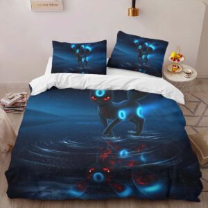 Alternative view of Housse De Couette Umbreon Pokémon 5 Parure de lit Ensemble De Literie