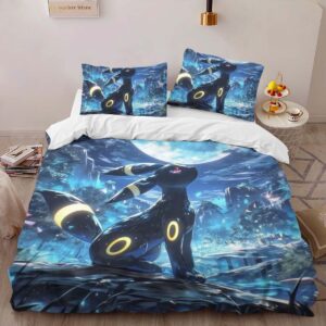 Alternative view of Housse De Couette Umbreon Pokémon 6 Parure de lit Ensemble De Literie