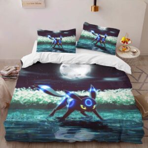 Alternative view of Housse De Couette Umbreon Pokémon 7 Parure de lit Ensemble De Literie