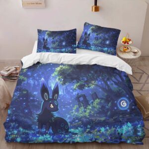 Alternative view of Housse De Couette Umbreon Pokémon 9 Parure de lit Ensemble De Literie