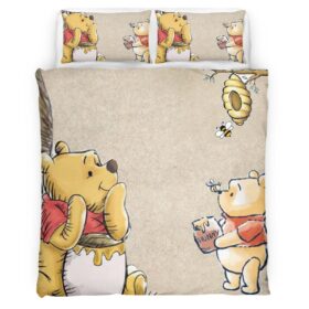 Housse De Couette Winnie l’Ourson 06 Parure de lit Ensemble De Literie