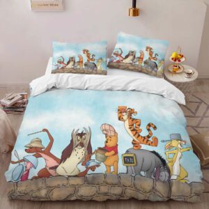 Alternative view of Housse De Couette Winnie l’Ourson et ses Amis 11 Parure de lit Ensemble De Literie