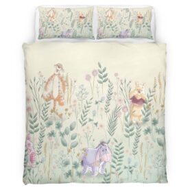 Housse De Couette Winnie l’Ourson et ses Amis 12 Parure de lit Ensemble De Literie