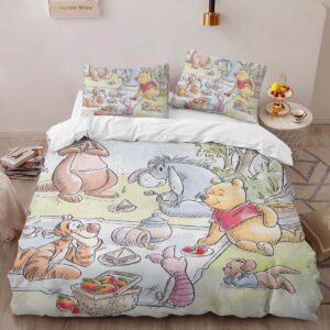 Alternative view of Housse De Couette Winnie l’Ourson et ses Amis 14 Parure de lit Ensemble De Literie
