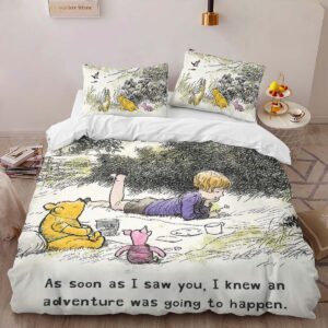 Alternative view of Housse De Couette Winnie l’Ourson et ses Amis 17 Parure de lit Ensemble De Literie