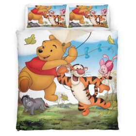 Housse De Couette Winnie l’Ourson et ses Amis 19 Parure de lit Ensemble De Literie