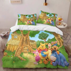 Alternative view of Housse De Couette Winnie l’Ourson et ses Amis 9 Parure de lit Ensemble De Literie