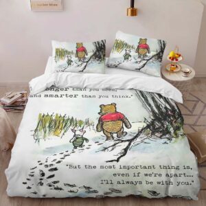 Alternative view of Housse De Couette Winnie l’Ourson et Porcinet Parure de lit Ensemble De Literie