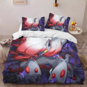 Alternative view of Housse De Couette Zoroark Pokémon 3 Parure de lit Ensemble De Literie