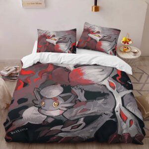 Alternative view of Housse De Couette Zorua & Zoroark Pokémon 6 Parure de lit Ensemble De Literie