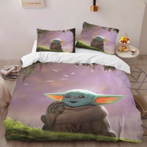 Alternative view of Housse De Couette Bébé Yoda Star Wars 1 Parure de lit Ensemble De Literie