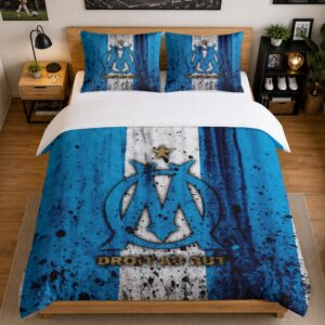 Alternative view of Housse De Couette Olympique de Marseille 14 Parure de lit Ensemble De Literie - OM Ligue 1