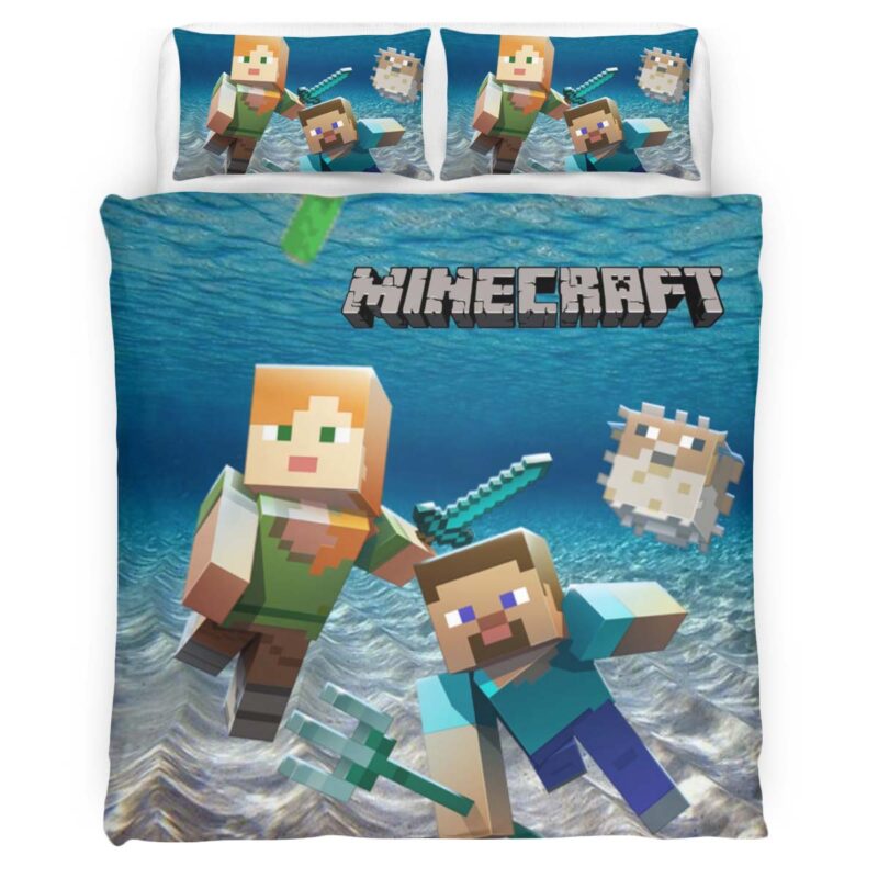 Housse de couette Minecraft