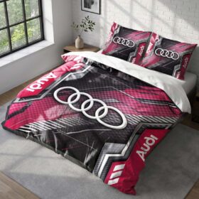 Housse de Couette Audi – Parure de Lit Voiture de Luxe