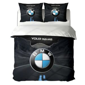 Housse de Couette BMW – Parure de Lit Voiture de Luxe à Motif