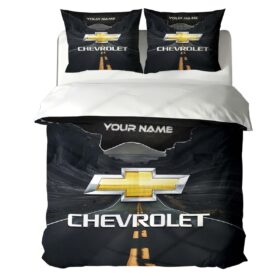 Housse de Couette Chevrolet – Parure de Lit Voiture de Luxe à Motif