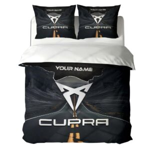 Housse de Couette Cupra – Parure de Lit Voiture de Luxe à Motif