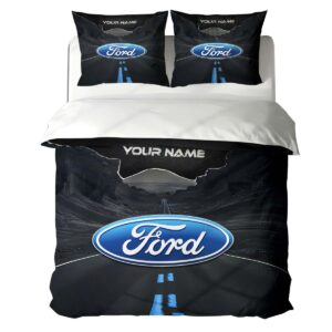 Housse de Couette Ford – Parure de Lit Voiture de Luxe à Motif