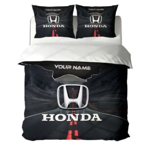 Housse de Couette Honda – Parure de Lit Voiture de Luxe à Motif