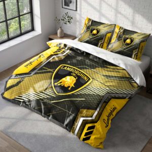 Housse de Couette Lamborghini - Parure de Lit Voiture de Sport