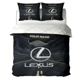 Housse de Couette Lexus – Parure de Lit Voiture de Luxe à Motif