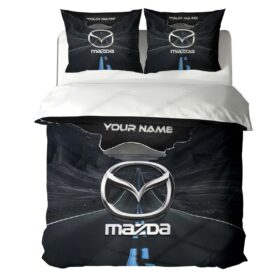 Housse de Couette Mazda – Parure de Lit Voiture de Luxe à Motif