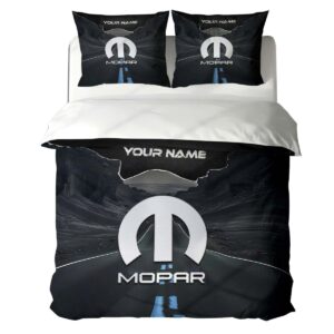 Housse de Couette Mopar – Parure de Lit Voiture de Luxe à Motif