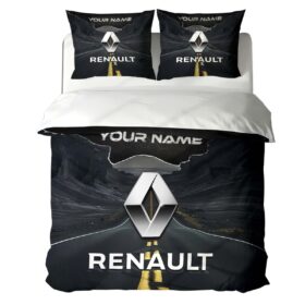 Housse de Couette Renault – Parure de Lit Voiture de Luxe à Motif