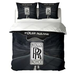 Housse de Couette Rolls-Royce – Parure de Lit Voiture de Luxe à Motif