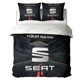 Housse de Couette Seat – Parure de Lit Voiture de Luxe à Motif